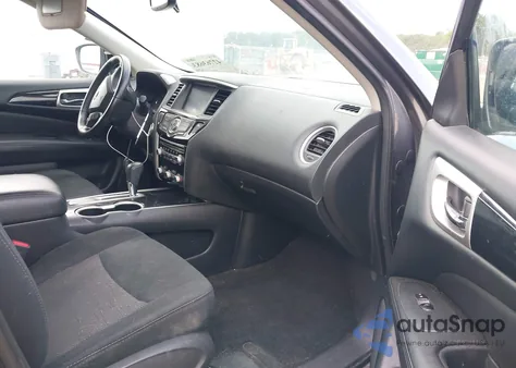 2018 Nissan Pathfinder Sv из США, поврежденный, VIN 5N1DR2MN2JC634432